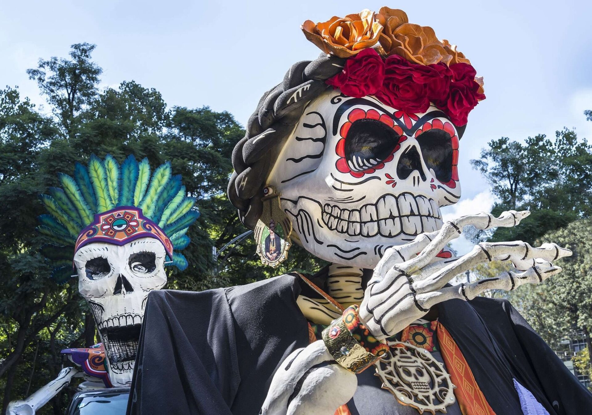 calaberas_dia_de_muertos botargas de calaveras de día de muertos en Oaxaca
