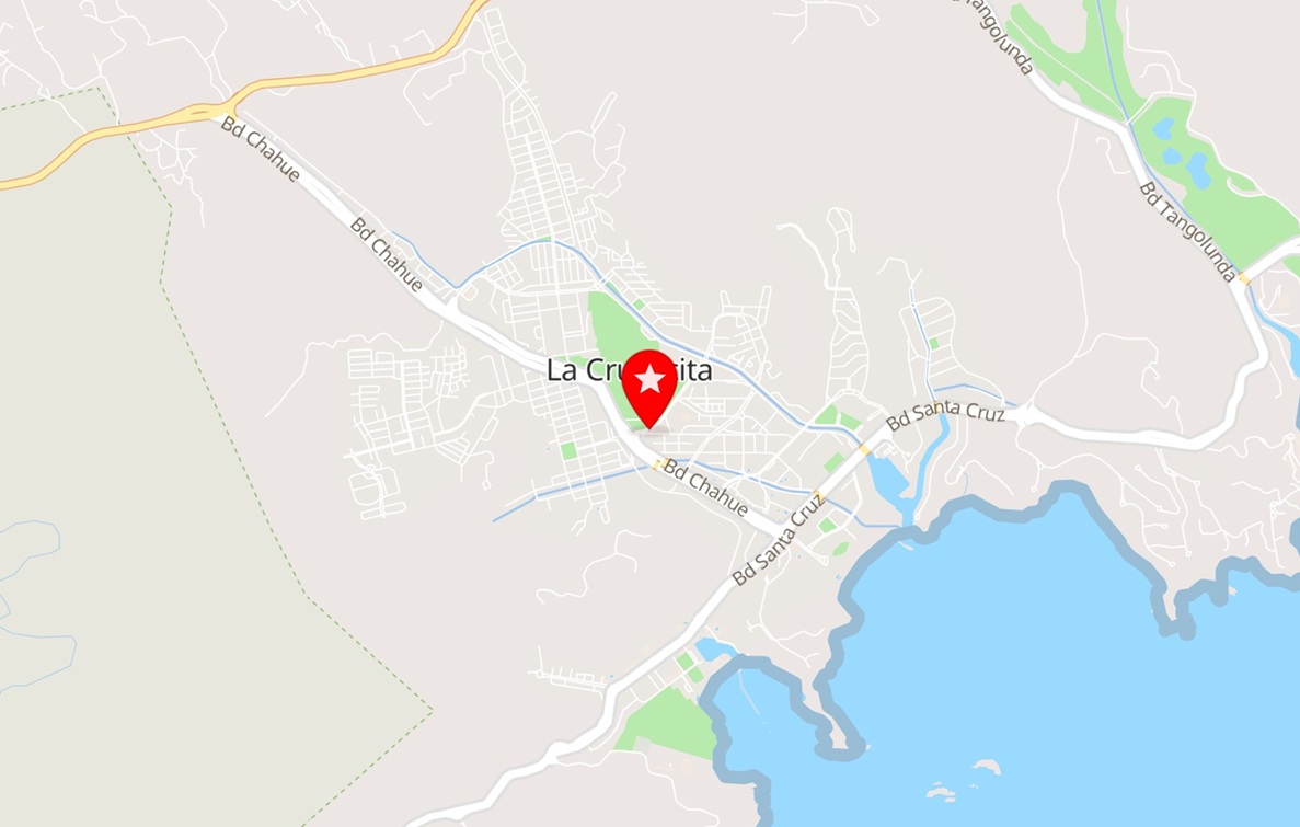 mapa y ubicación en hotel Amakal en Huatulco, Oaxaca 