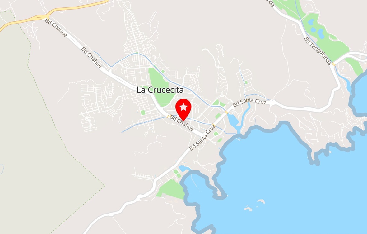 mapa y ubicación de hotel playa sol en Huatulco, Oaxaca 